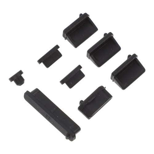 3 Sets Laptop Charger Port Headphone Jack Cover - Zdjęcie 12 z 12