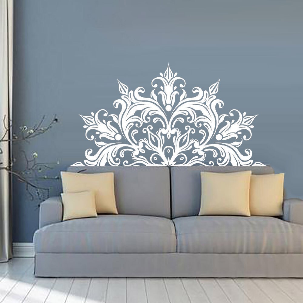Adjustable Wall sticker Bedroom Mandala Nontoxic Wall Decal Waterproof