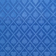 PRO Suited Speed Cloth for Poker Tables - Solid Royal Blue (9 Feet)