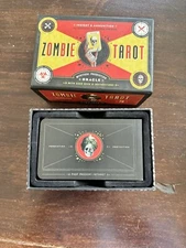 Zombie Tarot Box Set: An Oracle of the Undead W/ Deck and Instructions COMPLETE