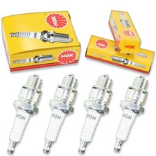 4pcs 84-05 Yamaha 90 NGK Standard Spark Plugs 3-Cyl 2 Stroke 90 HP Kit Set jt
