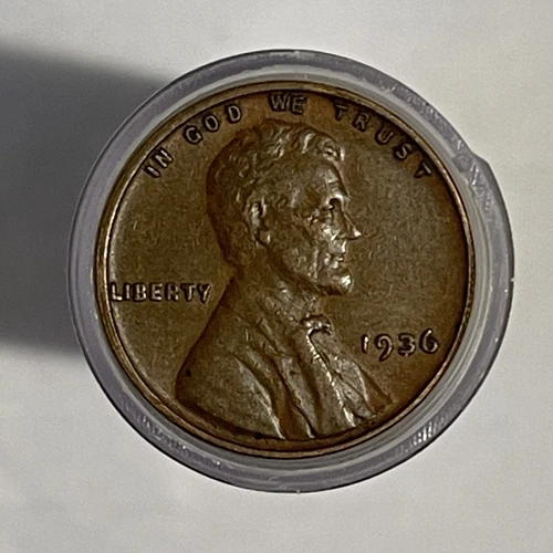 1936 P Lincoln Wheat  Cent Collectible Coin (FINE+) (PLEASE READ DESCRIPTION)