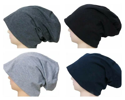 Long Beanie XXL Mütze Winter Slouch Damen Herren Jersey Unisex Trend