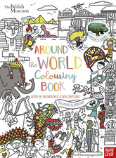 Image of British Museum: around the World Colouring Book: with 16 Incredible Civilisation