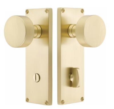 Emtek Modern Thumbturn Privacy Non-keyed 3-3/8'' C-to-C 8229ROUUS4 Open Box