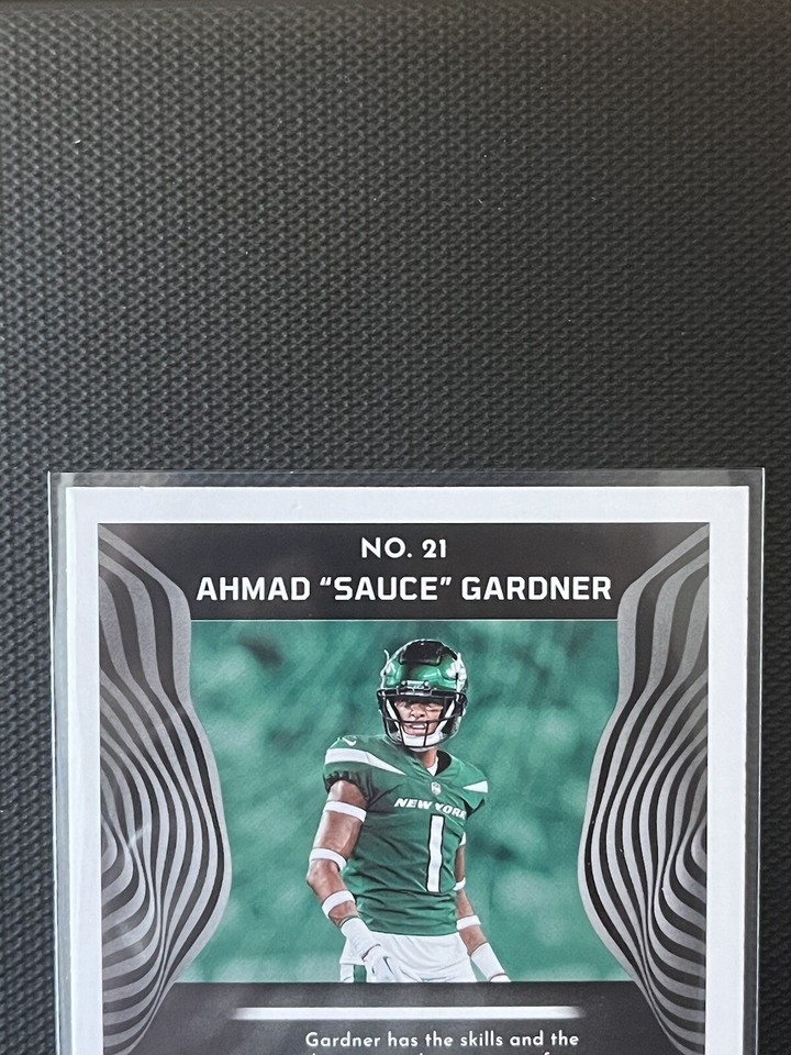 2022 Panini Illusions Ahmad Sauce Gardner RC 21 Jets 🏈 eBay
