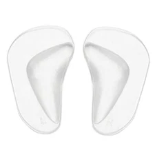 2Pairs Soft Gel Arch Support Insoles Silicone Shoe Arch Gel Heel Inserts Cushion