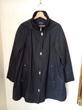 Jones New York Women's Turnlock A-line Rain Jacket 1x Uk 18-20 Water Repellent