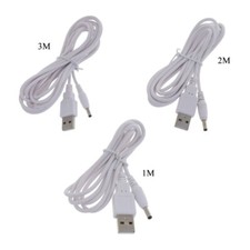 1m 2m 3.5mm 1.35mm Female to USB Type A Male Adapter Power Cable Wire
