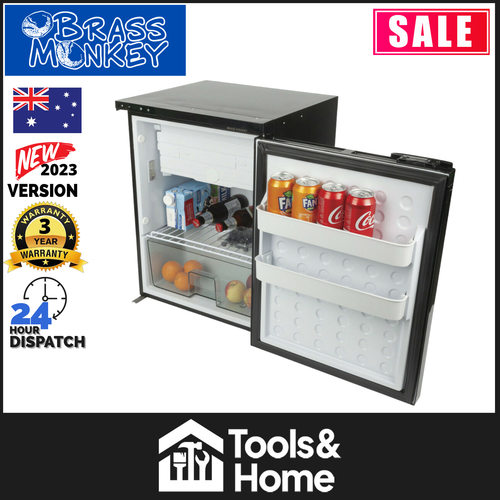 65L Brass Monkey Caravan Fridge with Freezer Zone GH1676 eBay