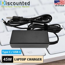 19.5V 65W AC Adapter Charger For HP Stream 11 13 14 15 Notebook PC Series  Cord