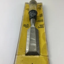 Stanley No.60 Professional Wood Chisel 1-1/4'' Wide New Old Stock 1978