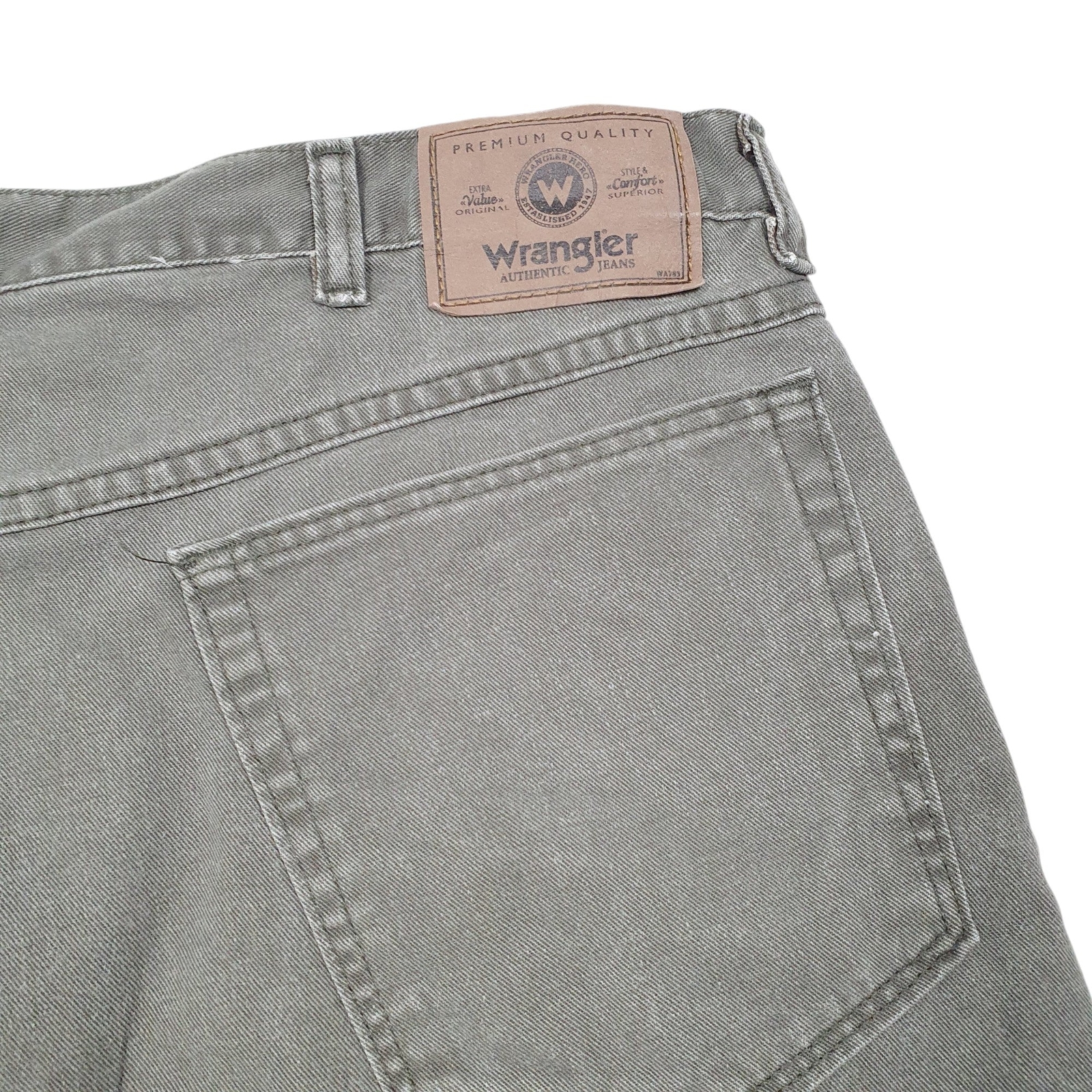 WRANGLER Regular Casual Khaki Chino Cotton Shorts Mens W38 image 2