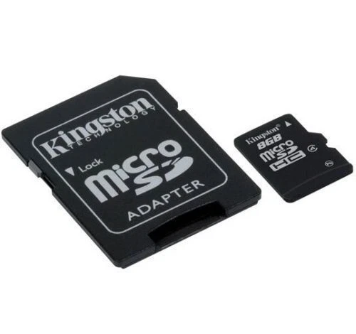 Kingston 8GB microSD Class 4 C4 micro SD SDHC 8G microSDHC memroy card SDC4/8GB - Image 2 of 2
