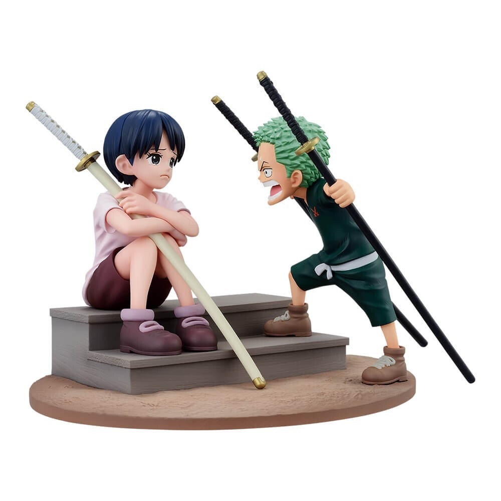 ONE PIECE Zoro Kuina Revible Moment ichiban kuji Prize C BANDAI