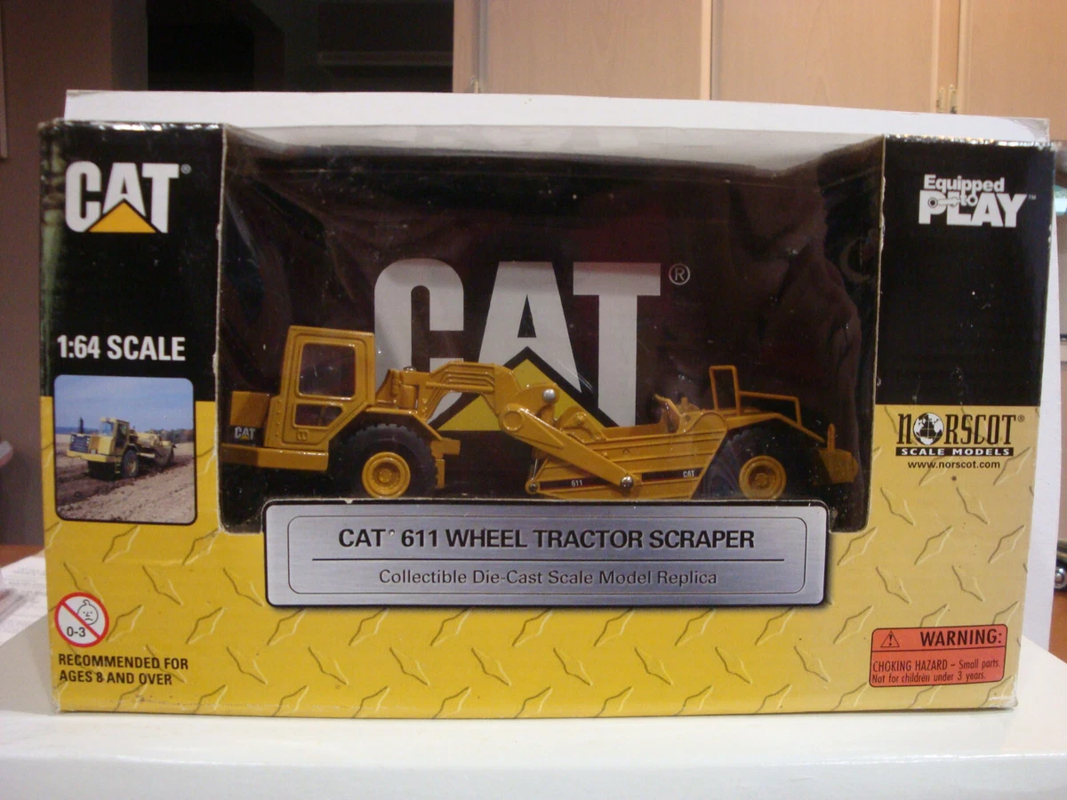 Norscot 55303 Cat 611 Wheel Tractor Scraper for sale online | eBay