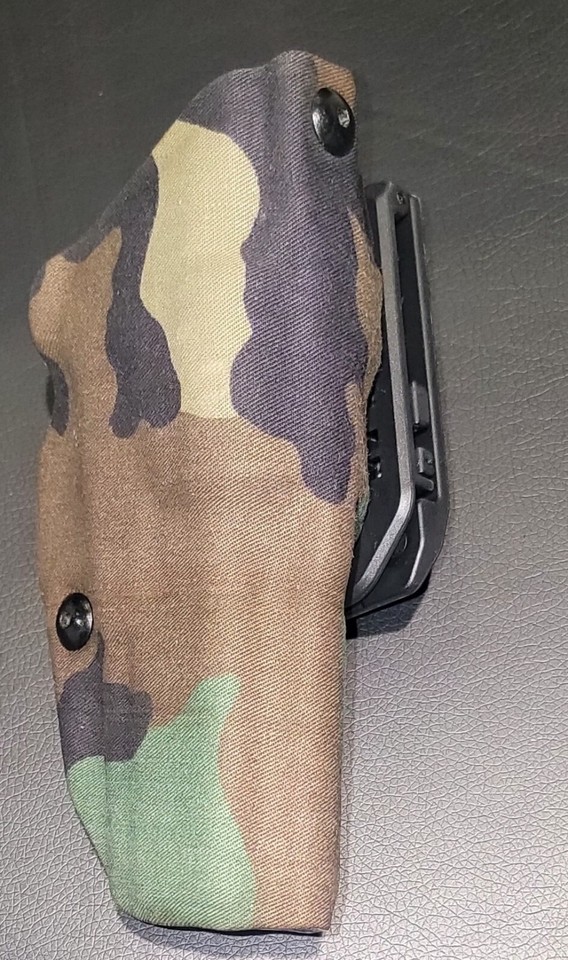 Safariland Model 6378 ALS Paddle Holster - For S&W M&P 9C, Right Hand, Suede Lined - View #9