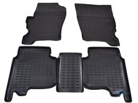 GummifußMatten Gummimatten 3D FüR Land Rover Discovery 3 / 4 2004-2016 4 Tlg