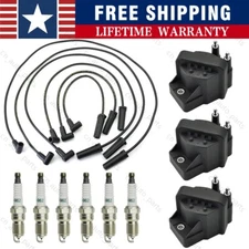 3x Ignition Coil &6x Spark Plug &Wireset For Pontiac Grand Prix 3.8L 02-08 DR39