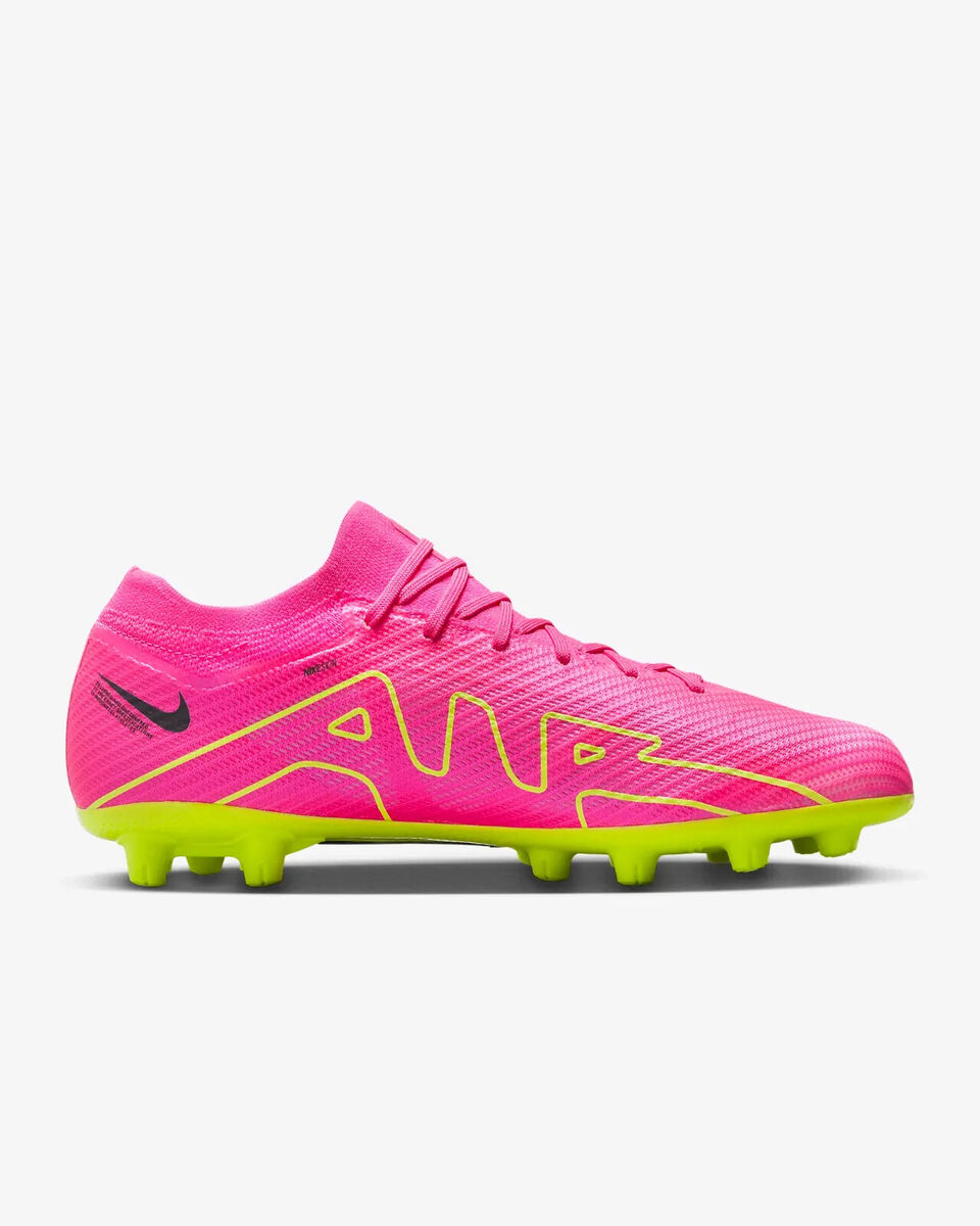 NIKE Zoom Mercurial Vapor 15 Pro HG DJ5602 605 Pink/Volt Men NIKE Zoom Mercurial Vapor 15 Pro HG DJ5602 605 Pink/Volt Men