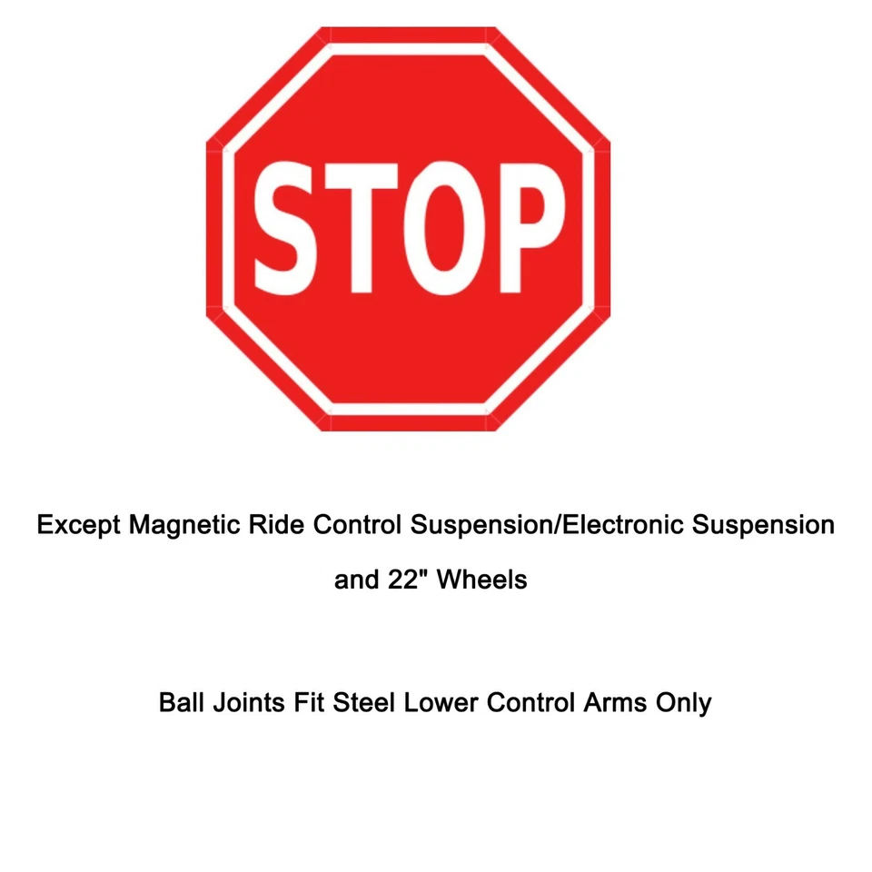 Front Struts Control Arms Ball Joint for Chevy GMC Tahoe Silverado Sierra 1500 - Image 3 of 4