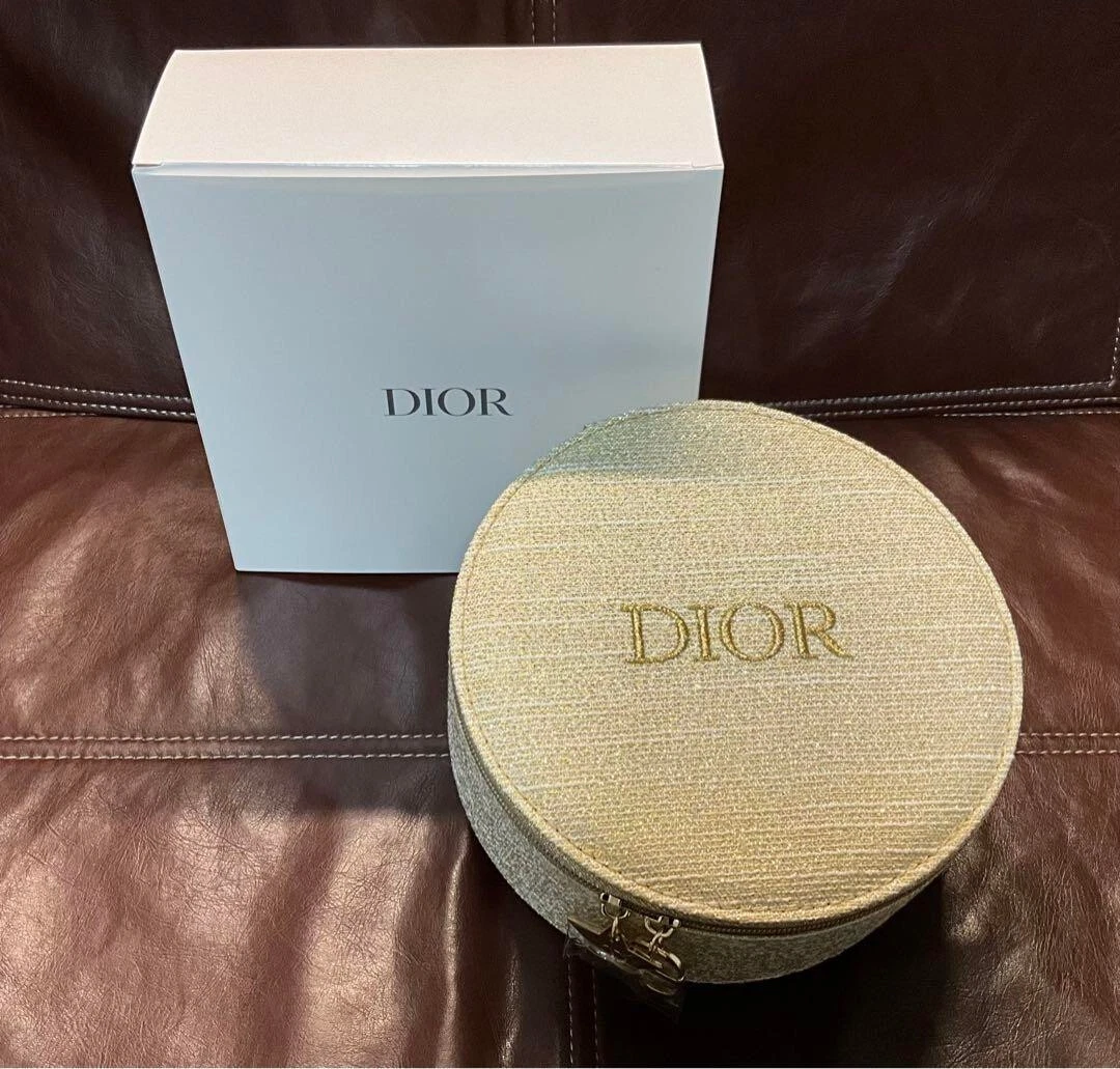 Christian Dior Vanity Pouch Coffret Bijoux Accessoire Maquillage Vacances Nouveauté 2024