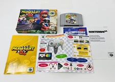 Mario Kart 64 (Nintendo 64, N64) -- Complete in Box -- Authentic CIB Clean Good!