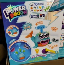 Power Dough Sea Creature Pets Medium Model Play Playset Animated Dough - New