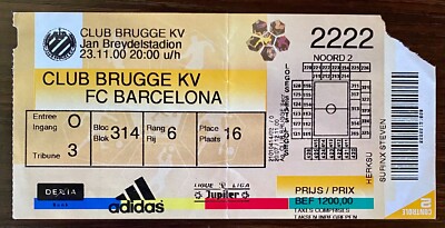 2000 Xavi Hernandez UEFA Cup Debut & Rivaldo 1st UEFA Goal