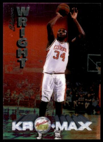 1995 Kromax Signature Rookies Sharone Wright #3 Basketball DNA Games