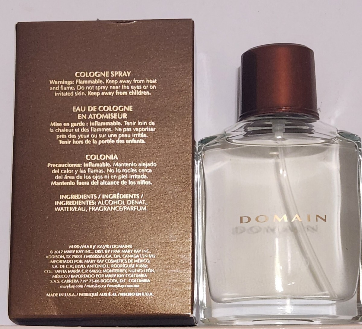 Mary Kay Men Fragrance Domain (cologne Spray)