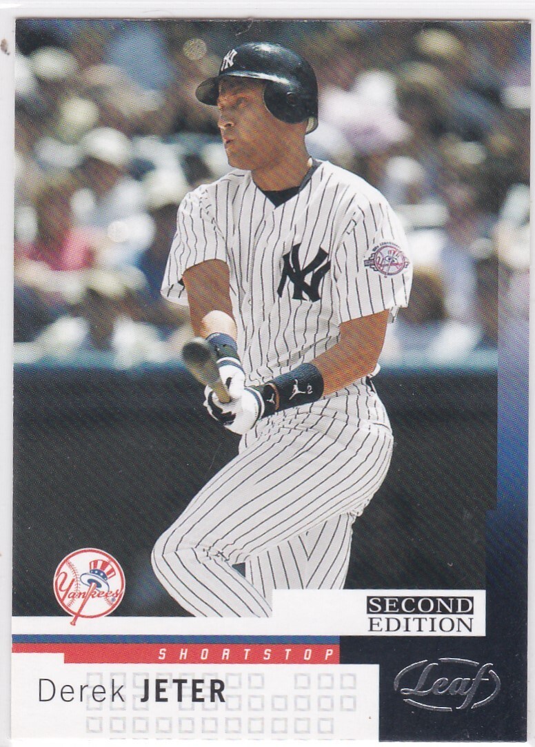 2004 Leaf #56 Derek Jeter Yankees Free Shipping!
