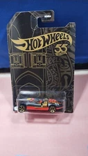 Hot Wheels Twin Mill 55th Anniversary Card Diecast 1:64 Scale New Mattel
