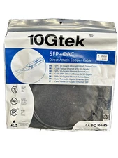 10Gtek 10GB  SFP+ DAC Twinax Cable Direct Attach Copper Cable CAB-10GSFP-P2M