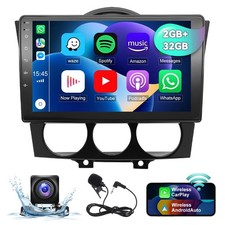 Android 13.0 Double Din Car Stereo for Mazda 2003-2008 9 Inch HD Touch Screen