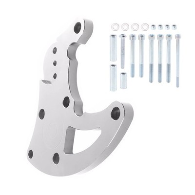 For LS1 LS2 3 LS6 Vortec Truck LQ A/C Compressor LS R4 Silver High Mount Bracket