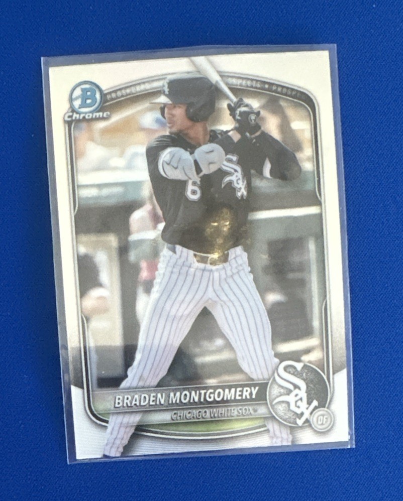 2025 Bowman Draft Braden Montgomery Refractor Chicago White Sox #BDC-18