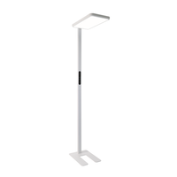 Luxula LED Stehleuchte 100 W 4000 K Neutralweiß Weiß Dimmbar