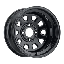ITP Delta Steel Black Front/Rear Wheel 12x7 (1222864014B)