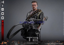 Hot Toys MMS795 Terminator 2：Judgment Day 1/6 T-800 (2.0) Action Figure Toy