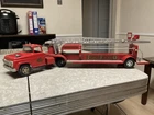 1959-60 Tonka Fire Dept. Hydraulic Ladder Fire Truck Vintage Nice