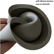 Gro&szlig;er Silikonform f&uuml;r Betonblument&ouml;pfe Terrazzo DIY Pflanzgef&auml;&szlig;e