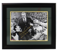 Jerry Kramer Signed Green Bay Packers Framed 16×20 NFL Photo – Lombardi & Player
