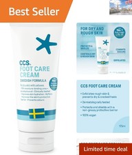 CCS Foot Care Cream 175ml For Dry Skin/Cracked Heels, Moisturing, Effective