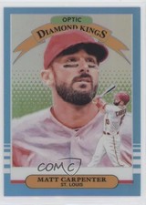 2019 Donruss Optic Diamond Kings Carolina Blue Prizm 13/50 Matt Carpenter 04br