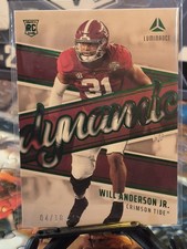 2023 PANINI LUMINANCE DYNAMIC ROOKIES GREEN #DR14 WILL ANDERSON JR. 4/10 PSA 10