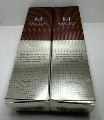 2X Misshapen M Perfect Cover BB Cream-SPF 42-No. 23-50ml-Exp 20280512-New-US
