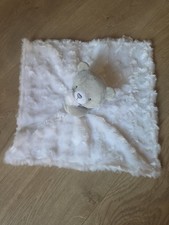 Carter's Just One You Gray Bear Clouds Security Blanket White Lovey Hugging Baby