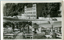 Foto-AK Brauereiausschank KÖNIGSBACH Classen/Meud Brauerei bei KOBLENZ 50er