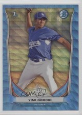 2014 Bowman Prospects Chrome Blue Wave Refractor Yimi Garcia #BCP70 i6j